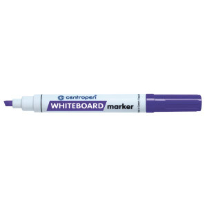 Centropen, whiteboard marker 8569, fialový, 10ks, 1-4,5mm, alkoholová báze, cena za 1ks