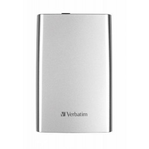 2,5" HDD (hard-disk) Stor 'n' Go, 1TB, USB 2.0, VERBATIM, stříbrný