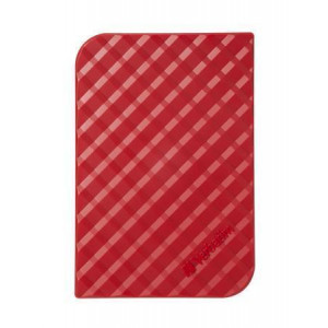 2,5" HDD (hard-drive), 1TB,  USB 3.0, VERBATIM "Store 'n' Go, červená