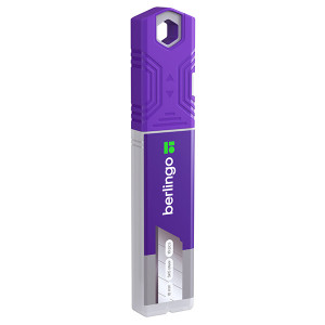 Náhradní odlamovací čepele 18 mm ocelové, 1ks, Berlingo, 10 ks v plastovém pouzdře