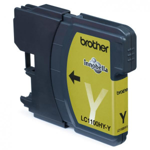 Brother originální ink LC-1100HYY, yellow, 750str., high capacity
