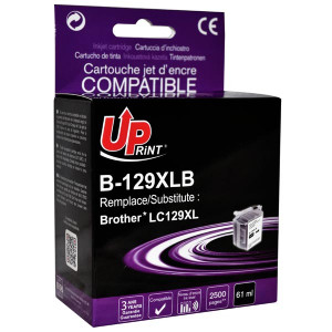 UPrint kompatibilní ink s LC-129XLBK, B-129XLB, black, 2600str.