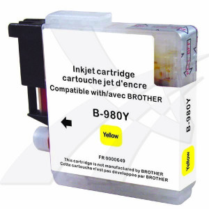 UPrint kompatibilní ink s LC-980Y, B-980Y, yellow, 12ml