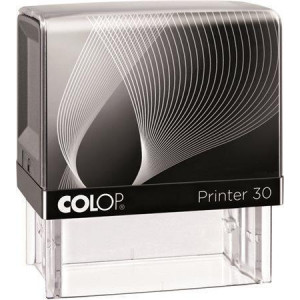 Razítko, COLOP "Printer IQ 30", černé razítko - černý polštářek