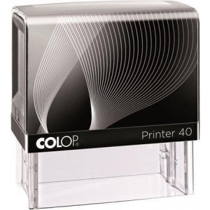 Razítko, COLOP "Printer IQ 40", černé razítko - černý polštářek