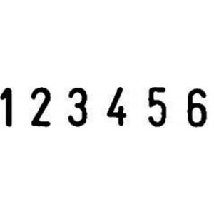 Razítko číslovací "S126", COLOP 1052600