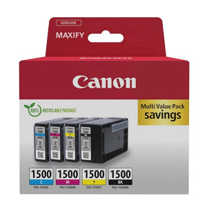 Canon originální ink PGI-1500 BK/C/M/Y MULTI, 9218B006, CMYK, 1x12,4 a 3x4,5ml