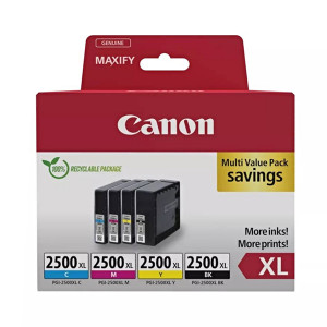Canon originální ink PGI-2500XL BK/C/M/Y MULTI, 9254B010, CMYK