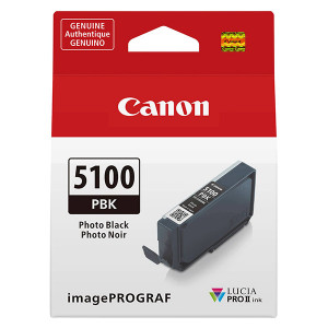 Canon originální ink PFI-5100 PBK, 6952C001, photo black