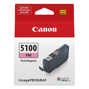 Canon originální ink PFI-5100 PM, 6957C001, Photo magenta