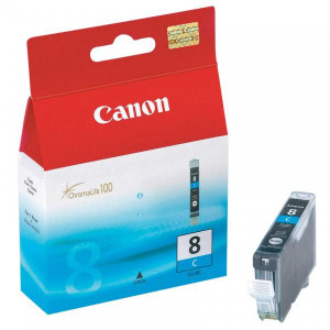 Canon originální ink CLI-8 C, 0621B028, 0621B006, cyan, blistr s ochranou, 420str., 13ml