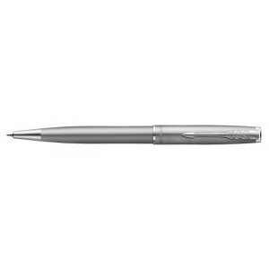 Kuličkové pero "Royal Sonnet Essential", černá, 0,7 mm, stříbrný klip, tělo nerez, PARKER 2146876