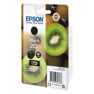 Epson originální ink C13T02E14010, 202, black, 1x6.9ml