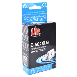 UPrint kompatibilní ink s C13T02W14010, 502XL, T02W140, E-502XLB, black, 550str., 13.2ml