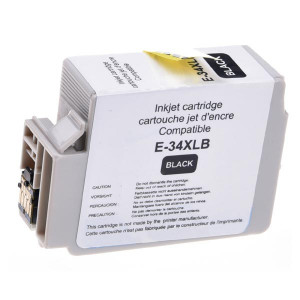 UPrint kompatibilní ink s C13T34714010, T347140, E-34XLB, black, 1100str., 23,4ml