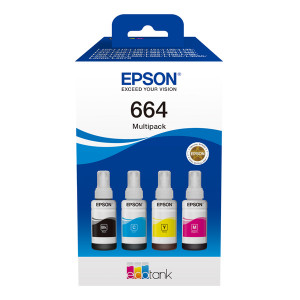 Epson originální ink C13T66464A, CMYK