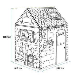 Malovací domeček, narozeniny, velikost XL, FELLOWES 100142505