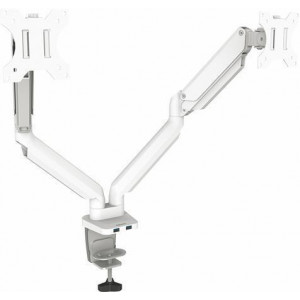 Držák na monitor "Platinum Series Dual", bílá, 2 ramena, FELLOWES 8056301