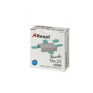 Drátky do sešívačky, No. 25, REXEL