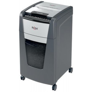 Skartovací stroj "Optimum AutoFeed+ 300 Pro P5", křížový mikro řez, 300 listů, REXEL