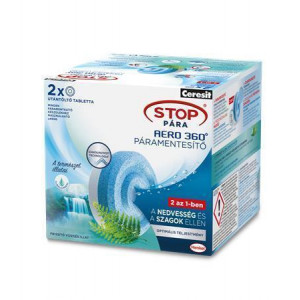 Ceresit Stop vlhkosti "Aero 360°", vodopád, tablety, 2x 450 g, HENKEL 2629464