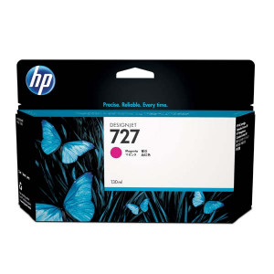 HP originální ink B3P20A, HP 727, magenta, 130ml