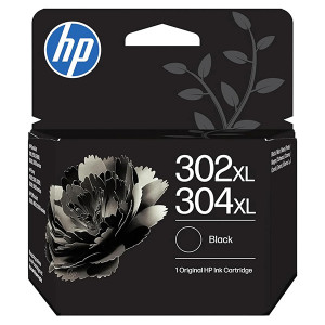 HP originální ink B7RT9AE, HP 302XL/304XL, black, 430str.