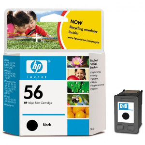 HP originální ink C6656AE, HP 56, black, 520str., 19ml
