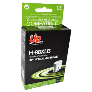 UPrint kompatibilní ink s C9396AE, HP 88XL, H-88B, black, 80ml