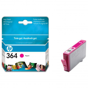HP originální ink CB319EE, HP 364, magenta, 300str.
