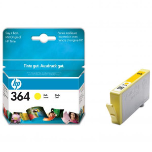 HP originální ink CB320EE, HP 364, yellow, 300str.