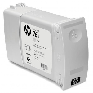 HP originální ink CM995A, HP 761, grey, 400ml