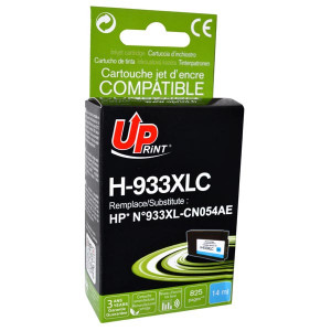 UPrint kompatibilní ink s CN054AE, HP 933XL, H-933XL-C, cyan, 825str., 14ml