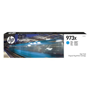 HP originální ink F6T81AE, HP 973X, cyan, 7000str., 82ml