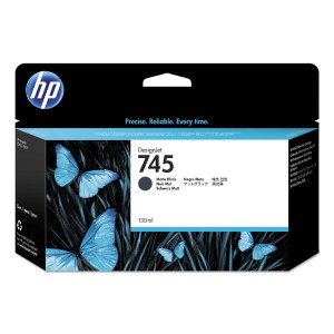 HP originální ink F9J99A, HP 745, matte black, 130ml