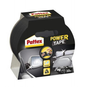 Extra silná lepicí páska pro interiér i exteriér "Pattex Power Tap", černá, 50 mm x 10 m, HENKEL