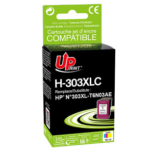 UPrint kompatibilní ink s T6N03AE, HP 303XL, color, 450str., high capacity