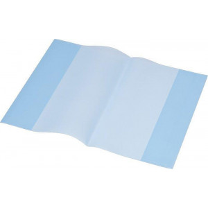 Obal na sešit, modrá, A5, PP, PANTA PLAST