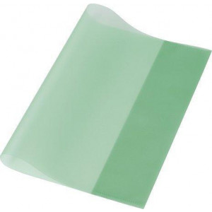 Obal na sešit, zelená, A5, PP, PANTA PLAST