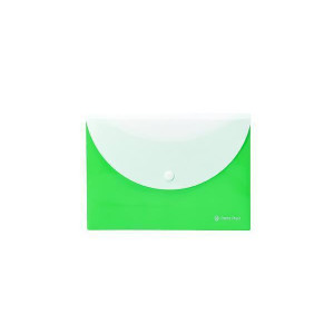 Desky s drukem, neon zelená, 2 kapsy, PP, A5, PANTA PLAST 0410-0088-04