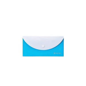 Desky s drukem, neon modrá, 2 kapsy, PP, DL, PANTA PLAST 0410-0089-03