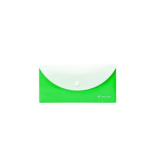 Desky s drukem, neon zelená, 2 kapsy, PP, DL, PANTA PLAST 0410-0089-04