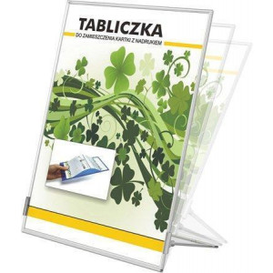 Stojan na prospekty, 70x110 mm, PANTA PLAST