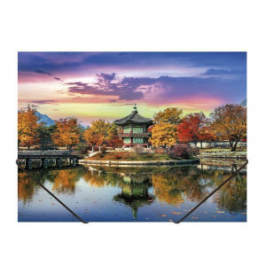 Desky s gumičkou "Orient", A4, 15 mm, PP, PANTA PLAST 0410-0064-59