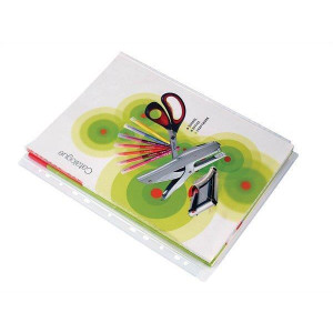 Obal na katalog, transparentní, A4, 100 micron, VICTORIA