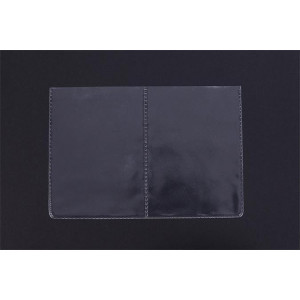 Pouzdro na průkazy, transparentní, 2 oddíly, 162 x 110 mm, PVC