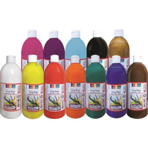 Temperová barva, světle modrá, 500ml, Südor