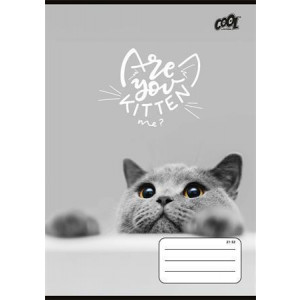 Sešit "Cats Forever", 21-32, mix motivů, A5, linkovaný, 32 listů, 4-8. třída, COOL BY VICTORIA