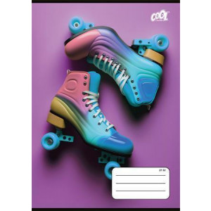 Sešit "Pop Stars", 27-32, mix motivů, A5, čtverečkovaný, 32 listů, COOL BY VICTORIA