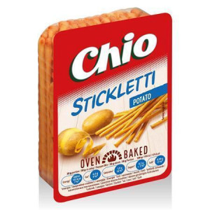 Tyčinky, solené, 125g, CHIO "Stickletti", bramborová příchuť